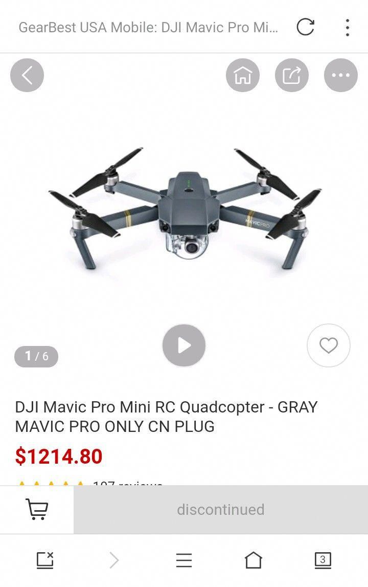 mavic drone on sale